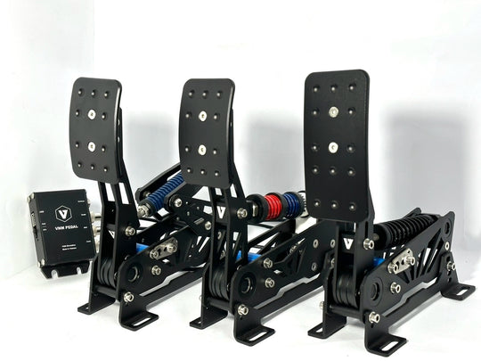 vnm simulations sim racing pedal VNM Lite 3 Pedal Set – RaceKraft Simulations
