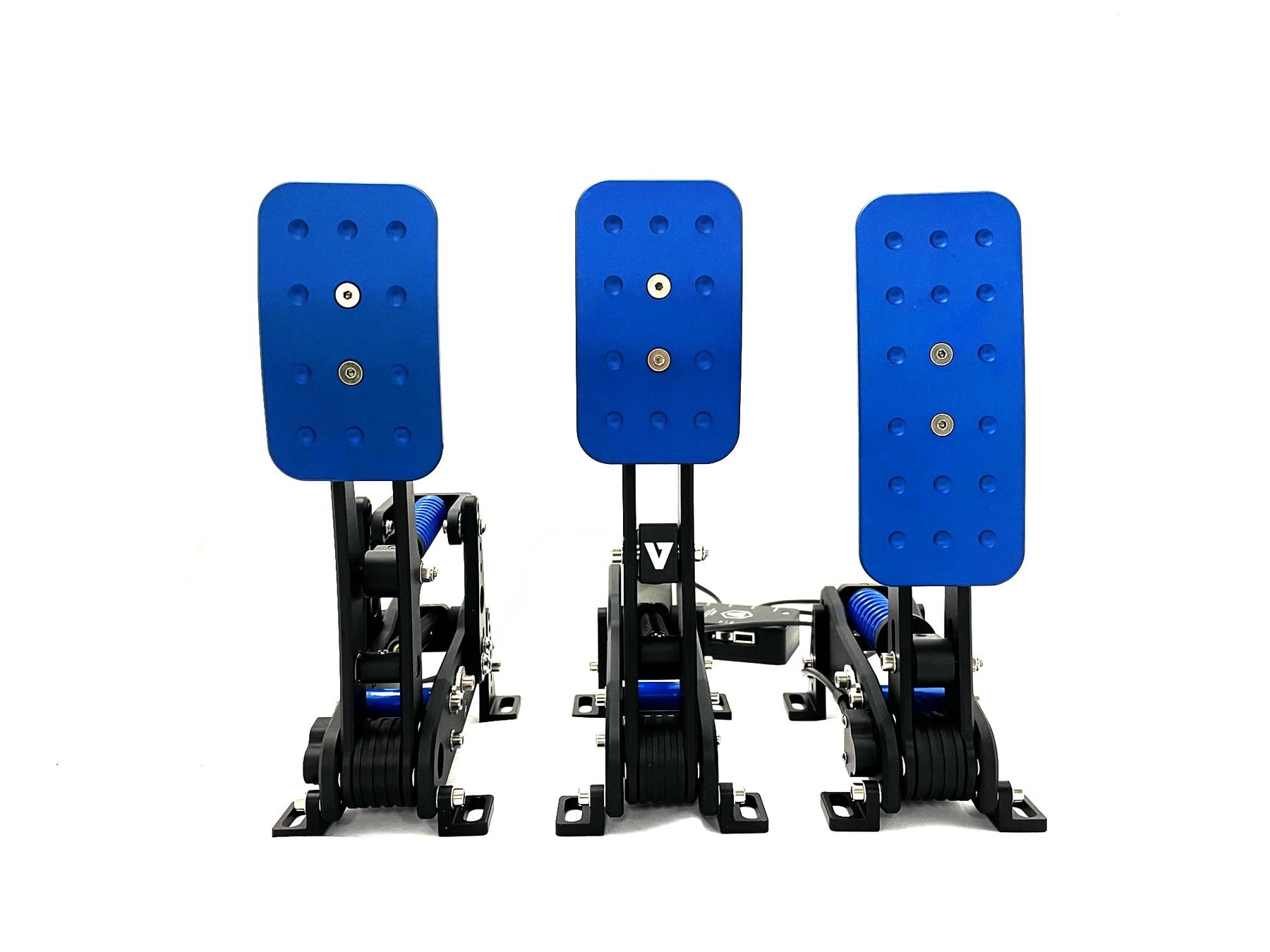 vnm pedal plate RaceKraft Tuned VNM Professional 3 Pedal set – RaceKraft Simulations